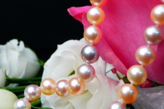 Collier de Perles, fermoir or 18K